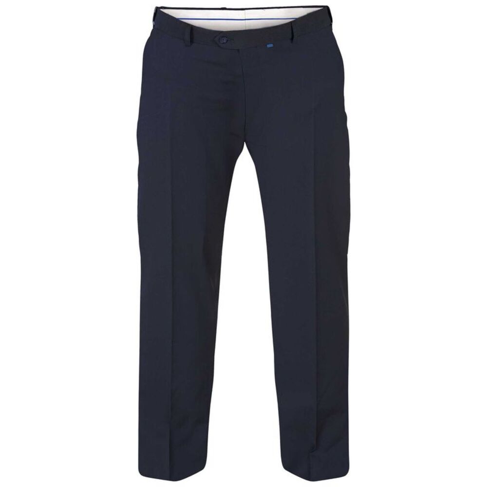 Duke Mens D555 Supreme Stretch Kingsize Pants / Navy